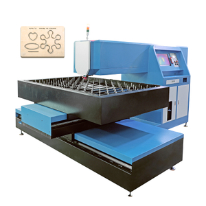Flat Die Board CO2 Machine de coupe laser Coupe en bois